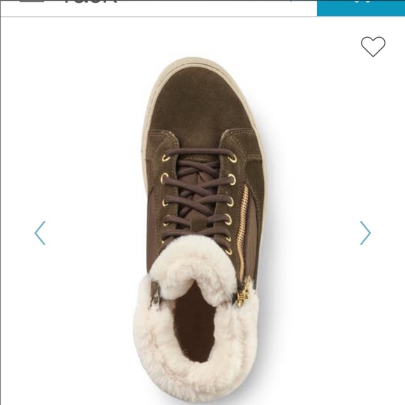 Cougar Dublin Faux Fur Trim Sneaker HOST PICK - Picture 3 of 6